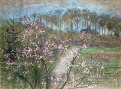 Spring Landscape by Jenny Montigny